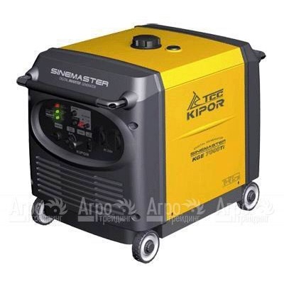 Бензогенератор ТСС-Kipor KGE-7000TI 5,5 кВт (кожух, колеса) в Йошкар-Оле